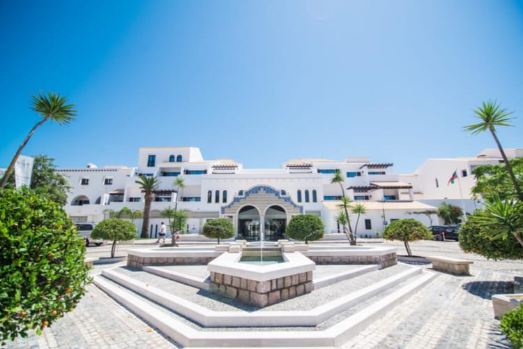 Hotel entrance